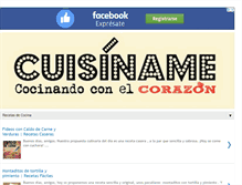 Tablet Screenshot of cuisiname.com